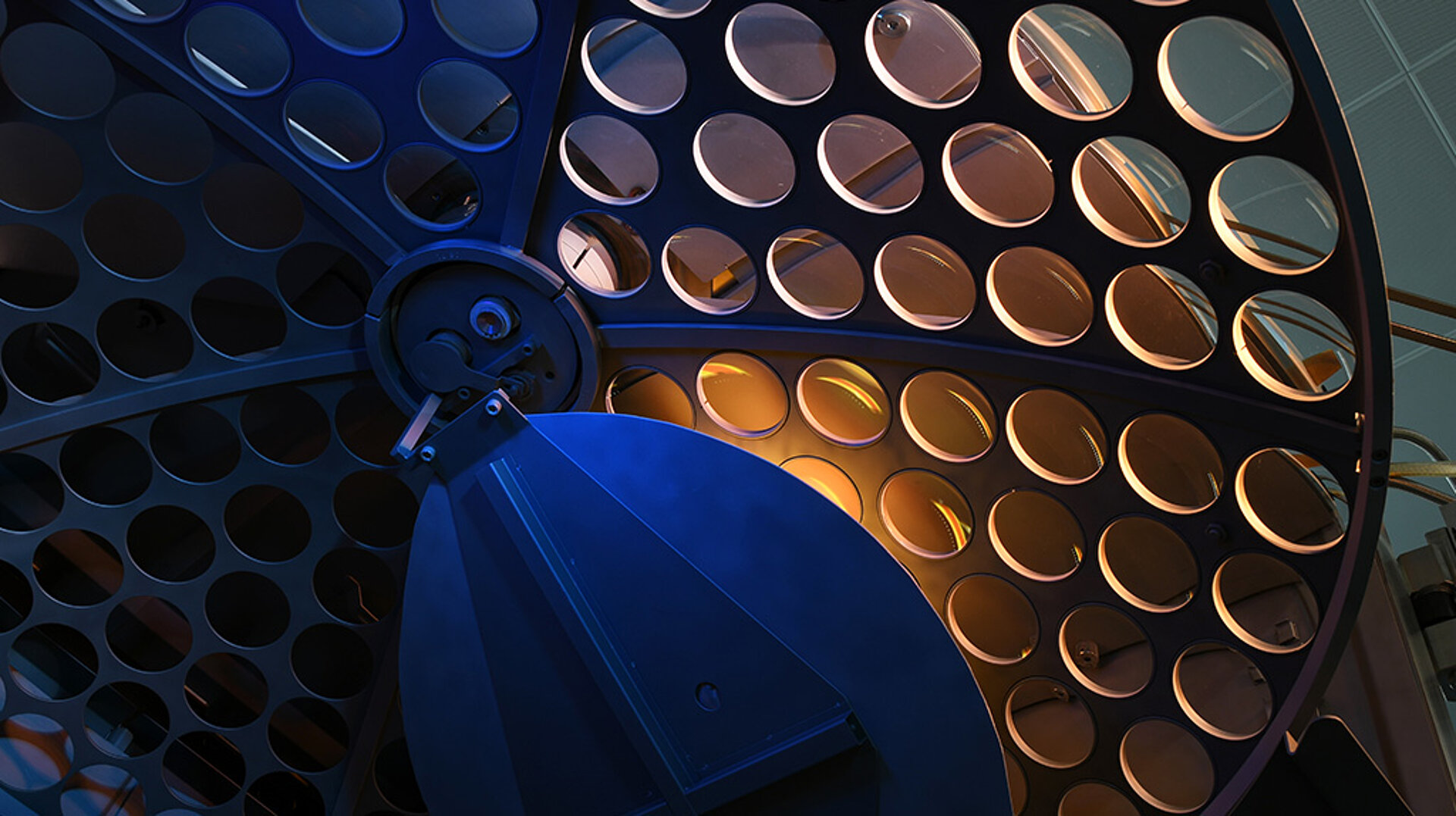 Dome of a Satisloh coating machine.