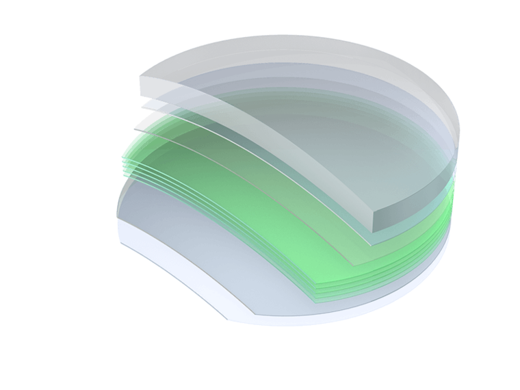 AR Coating Processes Lens AR Coating Stacks in multilayers Satisloh