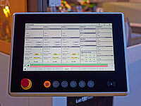 Satisloh Multi-FLEX-2 digital lens polisher machine screen